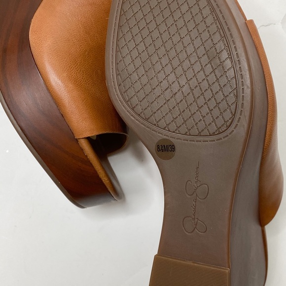 Jessica Simpson shantelle wedges NWOB suntan - Picture 6 of 7